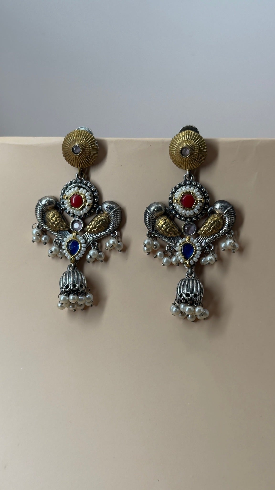 Meher Multicolour Heritage Earrings - Eksundar