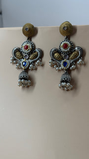 Meher Multicolour Heritage Earrings - Eksundar