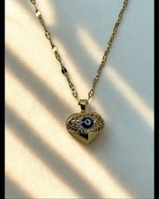 🧿 Drishti Dazzle – Evil Eye Pendant