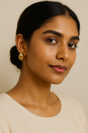 🌊 Golden Tide Hoops