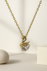 🦢 Glow Swan – Half Moon Bling