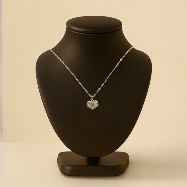 🧿 Drishti Dazzle – Evil Eye Pendant