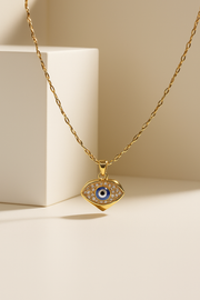 🧿 Drishti Dazzle – Evil Eye Pendant